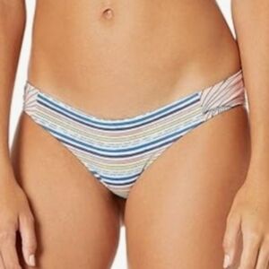 MAAJI‎ Reversible Bikini Parrots Lovely Signature Cut Bottom Women's Medium Teal